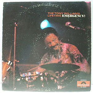 洋楽 Tony Williams Emergency! LP 25-3001 The Tony Williams Lifetime – Emergency! – 2 x Vinyl (LP