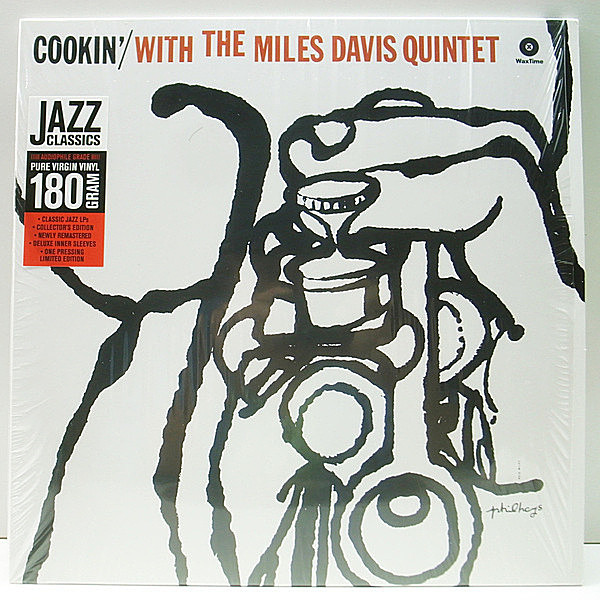 レコードメイン画像：シュリンク良好品!! MILES DAVIS Cookin' (LTD. Direct Metal Master) 180g 重量盤 DMM アナログ LP