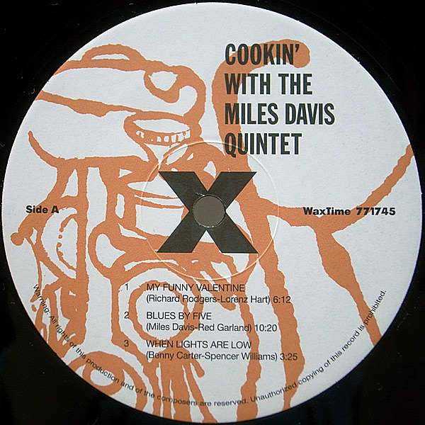 MILES DAVIS / Cookin’ PRLP7094 レコード Cookin' with the Miles Davis Quintet on PRLP 7094 — FW Rare