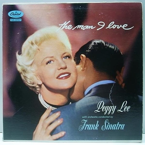 レコードメイン画像：美盤 MONO ターコイズ Orig. PEGGY LEE The Man I Love '57 名盤