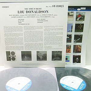 LOU DONALDSON / The Time Is Right (LP) / Blue Note | WAXPEND