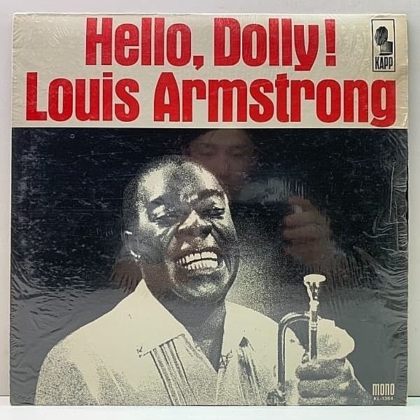 レコードメイン画像：シュリンク良好!! MONO 米オリジナル LOUIS ARMSTRONG Hello Dolly! ('64 Kapp) サッチモ好き必携！ルイ・アームストロング 名盤 LP
