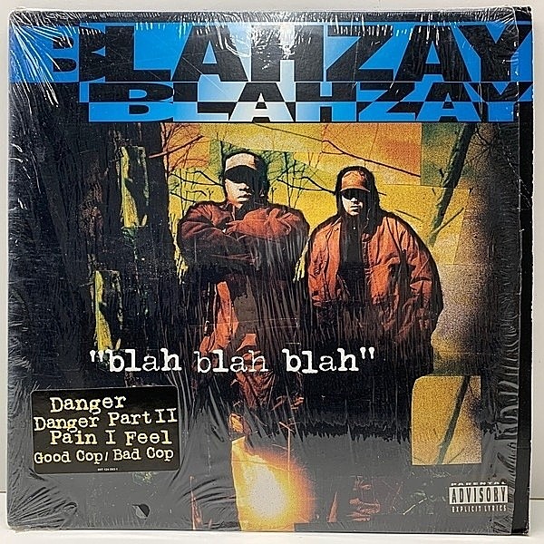 レコードメイン画像：ハイプシール残!シュリンク良好! 2LP 米オリジナル 原盤 BLAHZAY BLAHZAY Blah Blah Blah／1st ('96 Fader) Danger, Pain I Feel ほか