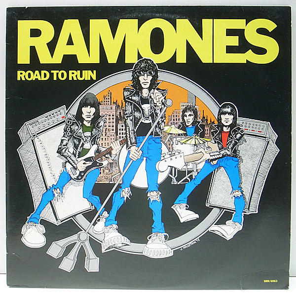 レコードメイン画像：USオリジナル RAMONES Road To Ruin ('78 Sire SRK 6063) ラモーンズ 傑作4th LP