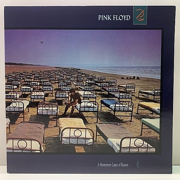 レコードメイン画像：良好!! USオリジナル 手書きDMM, Precision刻印 PINK FLOYD A Momentary Lapse Of Reason 鬱 ('87 Columbia) 新生ピンク・フロイド第一弾