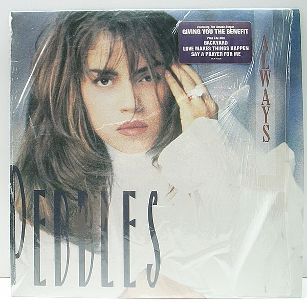 レコードメイン画像：シュリンク美品!! USオリジナル PEBBLES Always ('90 MCA) Love Makes Things Happen, Giving You The Benefit 他 L.A.REID & BABYFACE LP