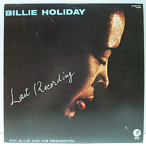 レコード画像：BILLIE HOLIDAY / RAY ELLIS / Last Recording
