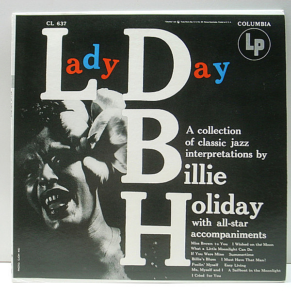 レコードメイン画像：極美品 MONO 2eyeラベル BILLIE HOLIDAY Lady Day (Columbia CL 637) ビリー・ホリデイ 全盛期の名唱集！モノラル LP