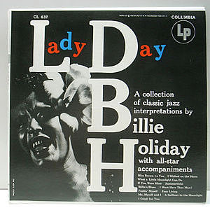 レコード画像：BILLIE HOLIDAY / Lady Day