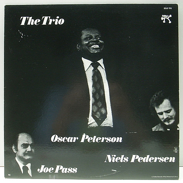 レコードメイン画像：美盤!! KENDUN刻印 USオリジナル OSCAR PETERSON The Trio ('74 Pablo) Joe Pass, Niels Pedersenとの傑作ライヴ