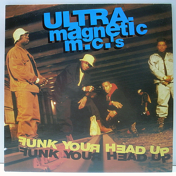 レコードメイン画像：Funky Drummerネタ EUオリジナル ULTRAMAGNETIC MC'S Funk Your Head Up ('92 FFRR) Make It Happen, Poppa Large, Moe Love On ～ ほか LP