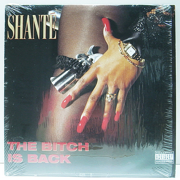 レコードメイン画像：BOBBY BYRDネタ シュリンク美品 オリジナル ROXANNE SHANTE The Bitch Is Back ('92 Livin' Large) LARGE PROFESSOR, KOOL G RAP SAMPLING