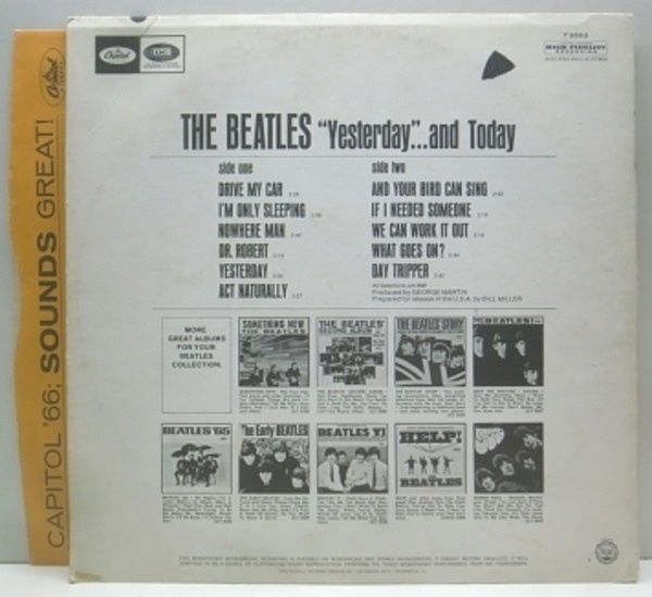 【米盤、プレスミス、美品】Yesterday And Today/Beatles New CD The Beatles -the COMPLETE YESTERDAY AND TODAY- from