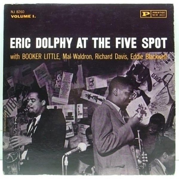 レコードメイン画像：美盤 音抜群 完全オリジ!! ERIC DOLPHY At The Five Spot / 両溝