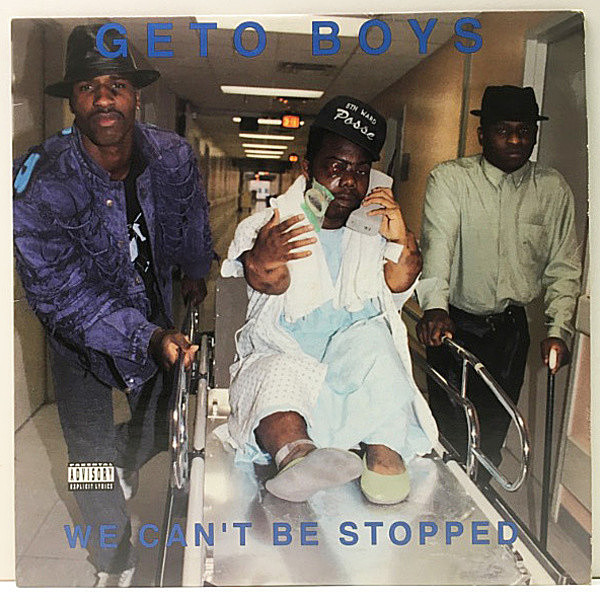 レコードメイン画像：レア!! '91年 原盤 USオリジナル GETO BOYS We Can't Be Stopped (Rap-A-Lot) ISAAC HAYES サンプリング ネタ 稀少アナログ 入手難 Lp