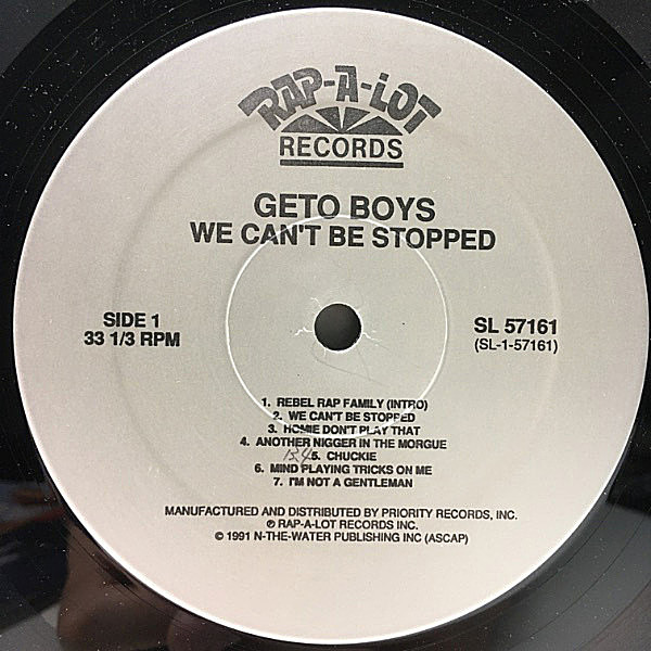 GETO BOYS / We Can't Be Stopped (LP) / Rap-A-Lot | WAXPEND
