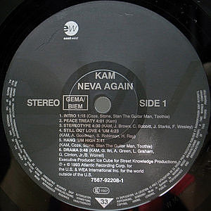 KAM / Neva Again (LP) / EastWest | WAXPEND RECORDS