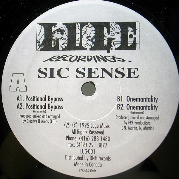 SIC SENSE / Positional Bypass / Onemantality (12) / Luge