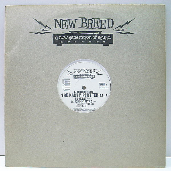 レコードメイン画像：美再生の良盤!! 12インチ USオリジナル DJ SMASH The Party Platter EP #2 ('95 New Breed) Daktari ほか ジャジー・ブレイクビーツ 33RPM.