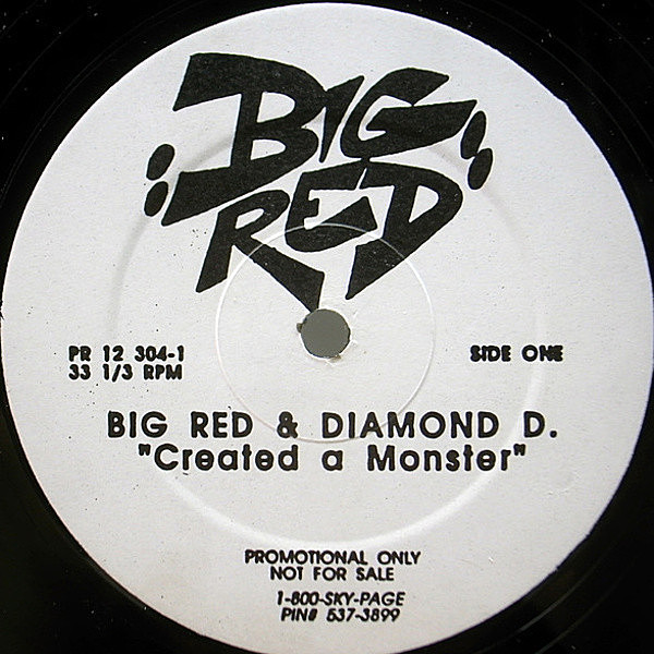 洋楽 Big Red & Diamond D - Created A Monster Big Red & Diamond D – Created A Monster | Releases | Discogs