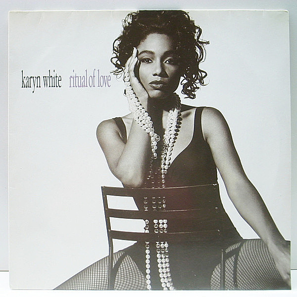 レコードメイン画像：【JAM & LEWISプロデュース】美品!! Europe オリジナル KARYN WHITE Ritual Of Love ('91 Warner Bros.) Romantic, Walkin' The Dog ほか