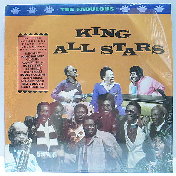 レコードメイン画像：シュリンク美品 オリジナル The Fabulous King All Stars ('91 After Hours) FRED WESLEY, BOBBY BYRD, BOOTSY COLLINS It's A Man's World