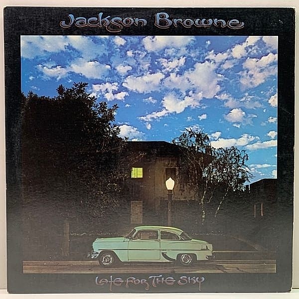レコードメイン画像：【希少 両マト1】初版 Wマーク無し 7E規格 USオリジナル JACKSON BROWNE Late For The Sky ('74 Asylum) TML刻印 米 初回プレス LP