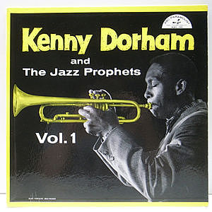 Wes kenny jazz ジャズ vangelder verve 深溝 KENNY DORHAM / Kenny Dorham And The Jazz Prophets Vol. 1 (LP