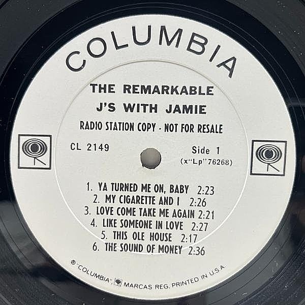 J'S WITH JAMIE / The Remarkable J's With Jamie (LP