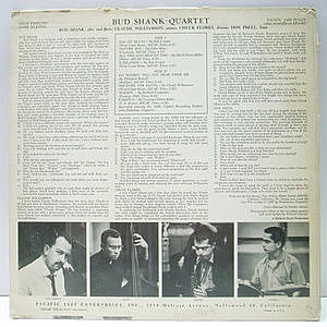 BUD SHANK / CLAUDE WILLIAMSON / Bud Shank (LP) / Pacific