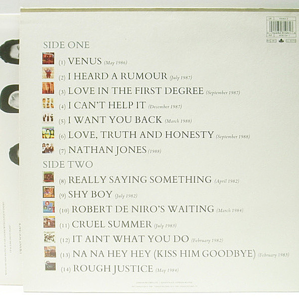BANANARAMA / The Greatest Hits Collection (LP) / London