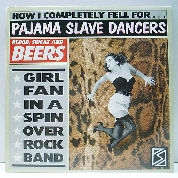 レコードメイン画像：【80's US PUNK ROCK 珍盤】美品 USオリジナル PAJAMA SLAVE DANCERS Blood, Sweat And Beers ('88 Restless) 米 マイナー・パンク・ロック