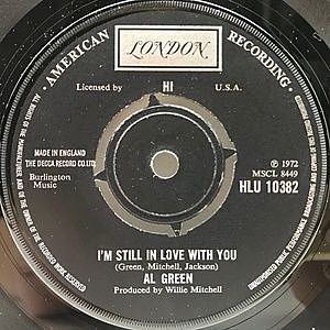 レコード画像：AL GREEN / I'm Still In Love With You / Old Time Lovin'