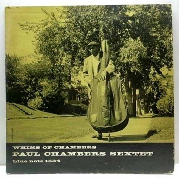 レコードメイン画像：Rare!!【LEX, 額縁, FLAT】完全オリジナル PAUL CHAMBERS SEXTET Whims Of (Blue Note BLP 1534)
