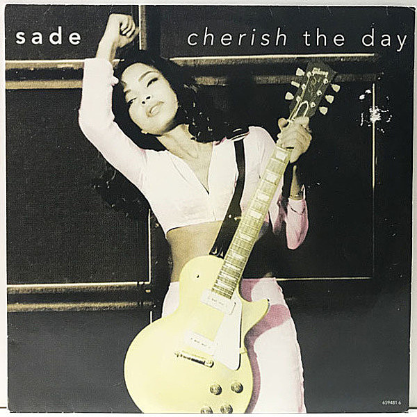 レコードメイン画像：'93年希少アナログ 美盤!! 12インチ UKオリジナル SADE Cherish The Day (Epic) レゲエ名Riddim／STALAG使い REMIXテイク 収録 Pal Joey 他