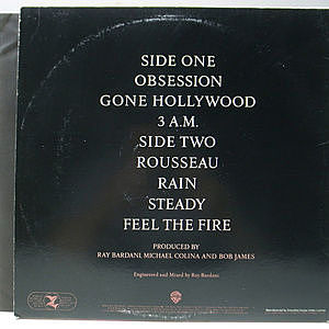 BOB JAMES　ボブ・ジェームス　LP OBSESSION　4枚セット 帯付き 国内盤 ボブジェームス/オブセッション/WARNER BROS