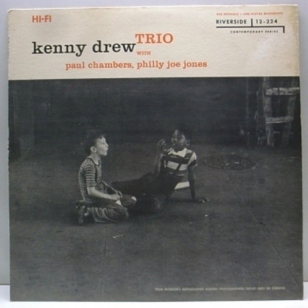 レコードメイン画像：名盤!! 音質抜群 KENNY DREW TRIO / US初期 青小 MONO 両溝 2ND