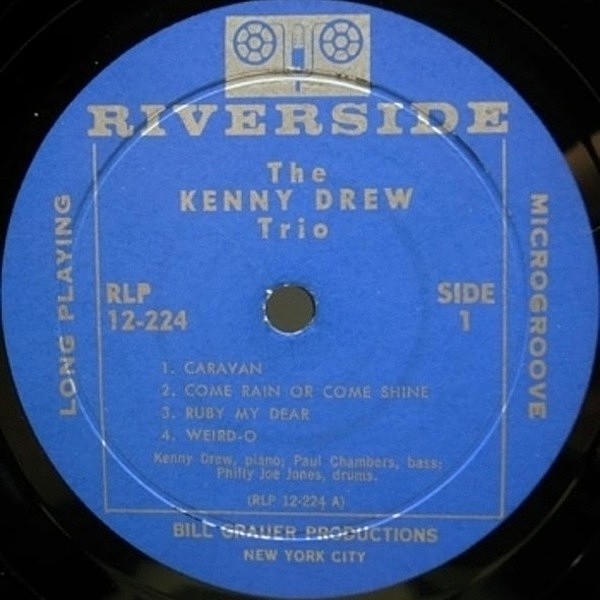 KENNY DREW TRIO / S.T. (LP) / RIVERSIDE | WAXPEND RECORDS