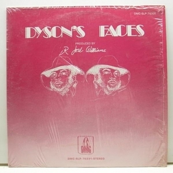 レコードメイン画像：入手難 シュリンク美品!! USオリジナル DYSON'S FACES Same (1st, Pink cover) CLIFTON DYSON