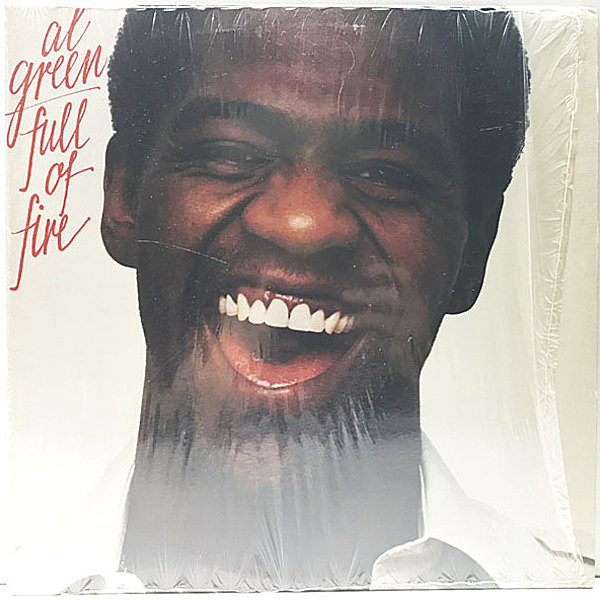 レコードメイン画像：シュリンク付き 概ね良好品！USオリジナル AL GREEN Full Of Fire ('76 Hi) Glory, Glory, Always, Let It Shine ほか WILLIE MITCHELL LP