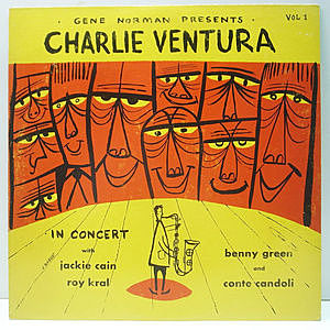 レコード画像：CHARLIE VENTURA / In Concert