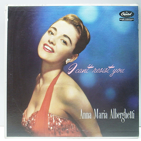レコードメイン画像：【中身違い・条件の合う方はぜひ】MONO 美盤 オリジナル ANNA MARIA ALBERGHETTI I Can't Resist You／RAY BAUDUC Riverboat Dandies LP