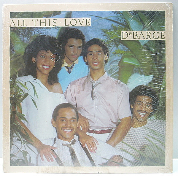 レコードメイン画像：【永遠のメロウ大名曲 I Like It 収録】シュリンク付き 良品!! USオリジナル DEBARGE All This Love ('82 Gordy) It's Getting Stronger 他