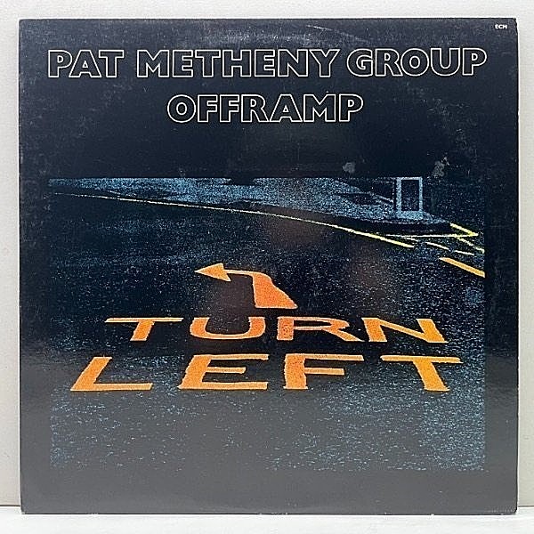 レコードメイン画像：Cut無し!良好品! USオリジナル PAT METHENY Offramp ('82 ECM) w/ Lyle Mays パット・メセニー・グループ 愛のカフェオーレ LOFT CLASSIC