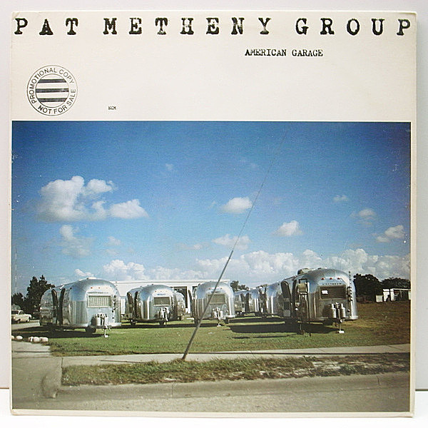 レコードメイン画像：レア!プロモ! 両面 RL刻印 (Bob Ludwig Hot Mix) 高音質 USオリジナル PAT METHENY American Garage ('79 ECM) 全編Lyle Maysとの共作