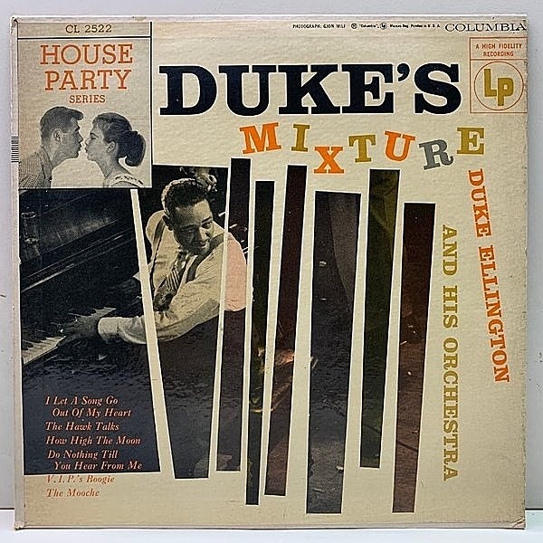 レコードメイン画像：良好!! MONO 6eye 深溝 USオリジナル DUKE ELLINGTON Duke's Mixture ('55 Columbia CL 2522) デューク・エリントン House Party Series
