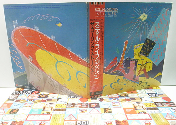 帯付きローリング·ストーンズ偉大なるライヴ&スティル·ライフ(シール付き) ROLLING STONES / Still Life (American Concert 1981) (LP