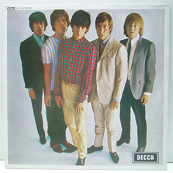 レコードメイン画像：美盤!! UK MONO 12 EP 45回転 ROLLING STONES Five By Five (Decca DFEX 8590) 5曲収録 英プレス 45RPM. モノラル