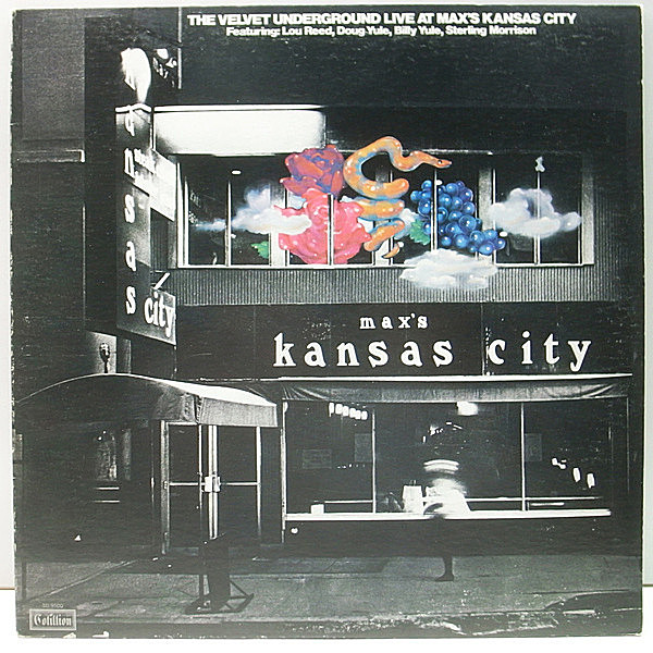 レコードメイン画像：良好品!! MONO [SD, Misprint] 初版BROADWAY USオリジナル VELVET UNDERGROUND Live At Max's Kansas City | LOU REED在籍時の絶頂期ライヴ 