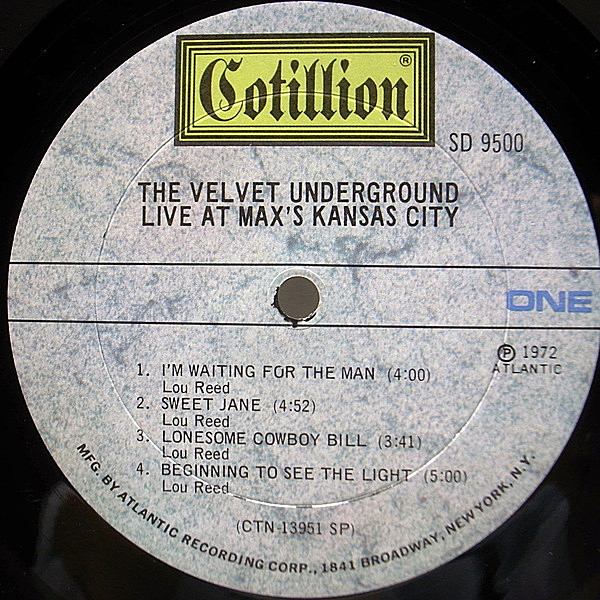 【 美品 】Velvet Underground 関連まとめ売り レコード VELVET UNDERGROUND / NICO / Same (LP) / Verve | WAXPEND RECORDS